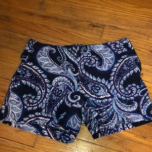 Banana Republic Paisley Print Shorts